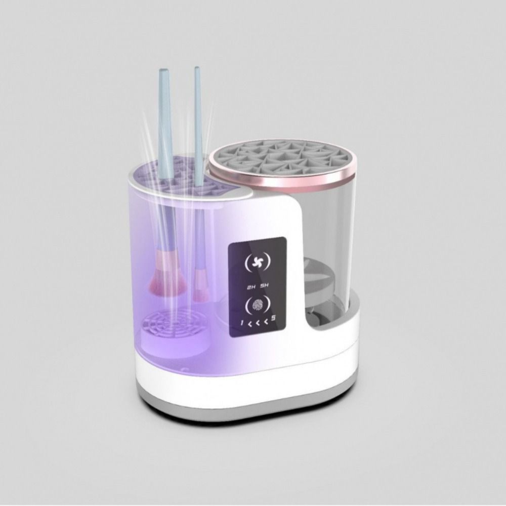 Limpiador Y Secador Eléctrico De Brochas De Maquillaje