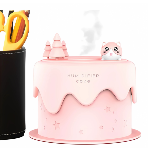 Humidificador Silencioso Cute Cat