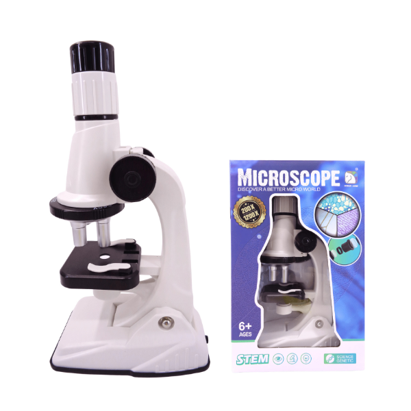 Microscopio Educacional Y Kit De Accesorios Science Horse