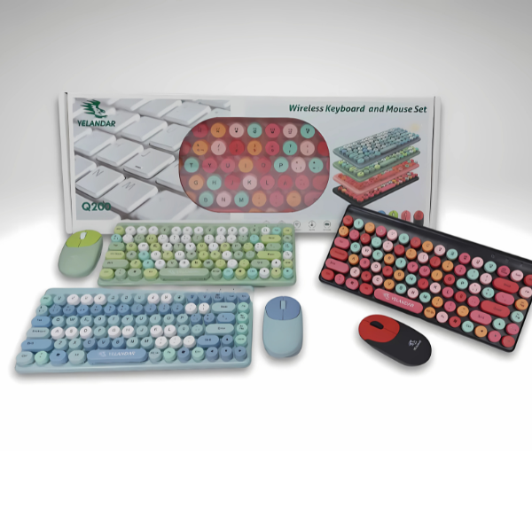 Kit Teclado y Mouse Inalámbrico Yelandar