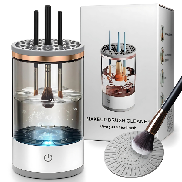 Limpiandor Eléctrico De Brochas De Maquillaje