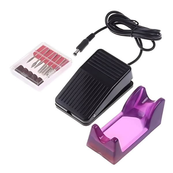 Set Torno Profesional Para Uñas Acrílicas, Manicure Pedicure