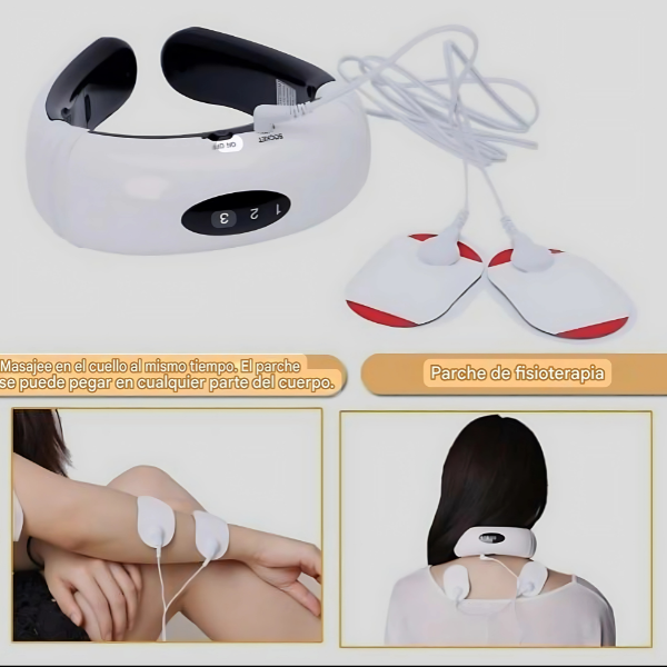 Masajeador Cervical Digital + 2 Electrodos