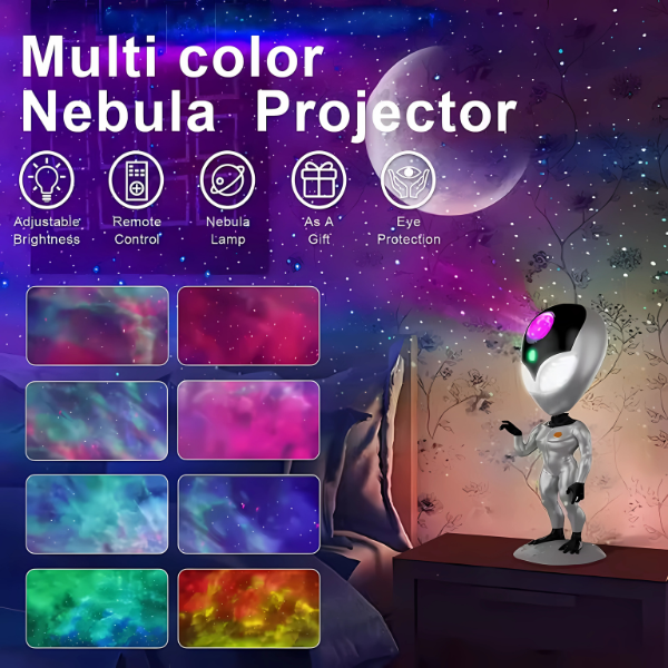 Proyector de Galaxia en Forma de Alien