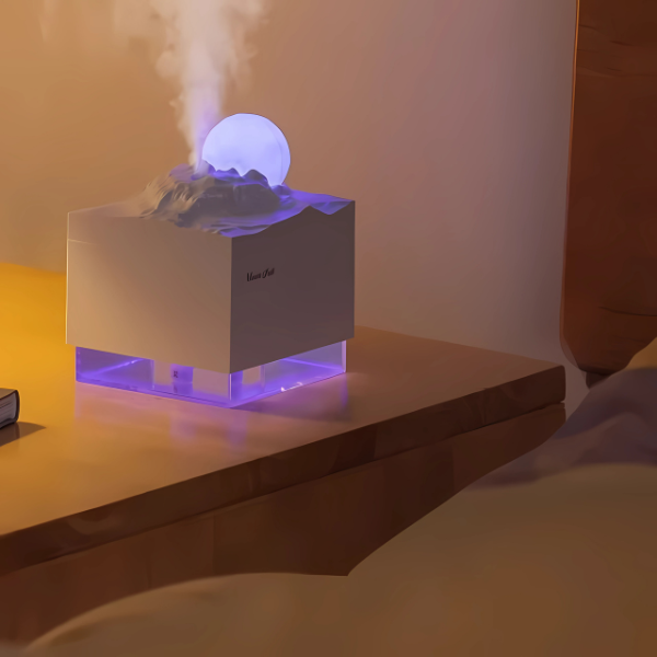 Humidificador Difusor Lunar USB LED INVENCIBLE