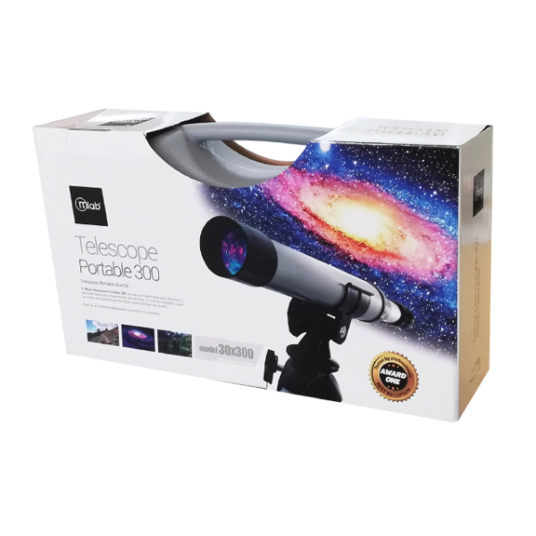Telescopio Portátil Mlab 300 7708 – 30×300 mm