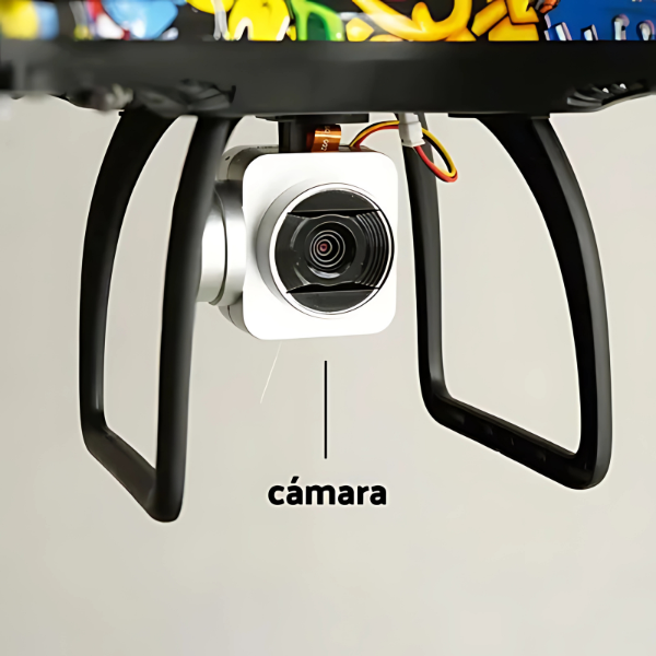 Drone D11hw Pro Con Cámara + Protector De Helices