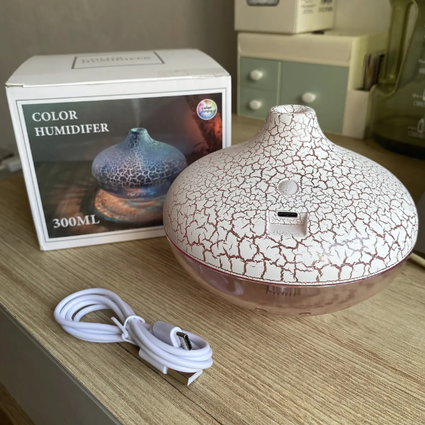 Humidificador Difusor De Aromas Rgb 300ml