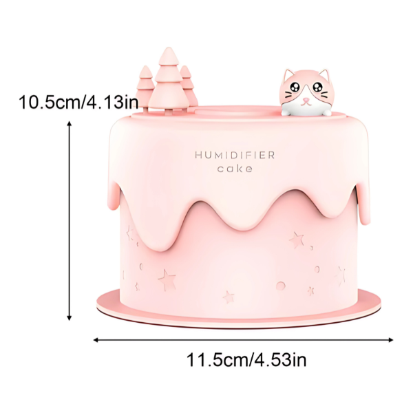 Humidificador Silencioso Cute Cat