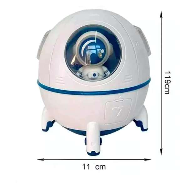 Humidificador De Aire Con Forma De Cápsula Espacial