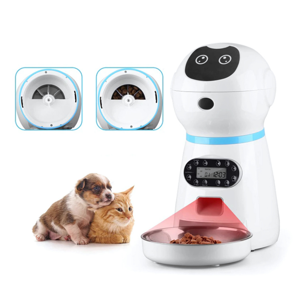 Robot Dispensador de Alimento para Perros y Gatos