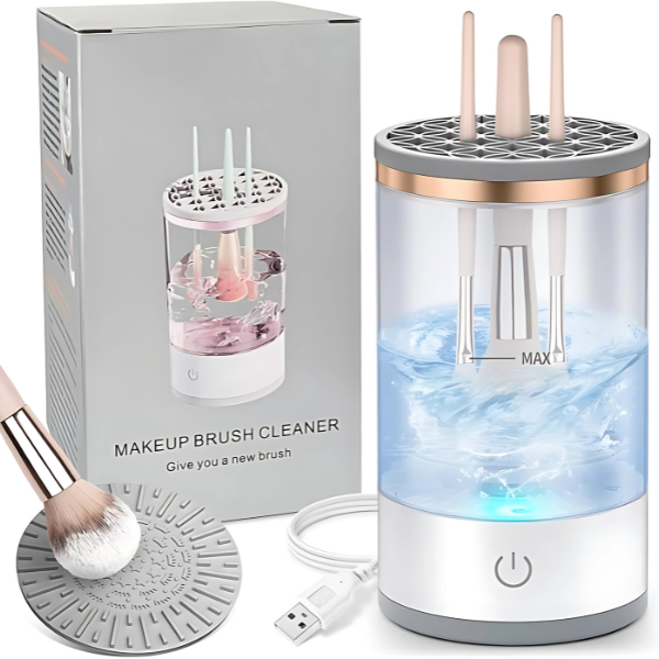 Limpiandor Eléctrico De Brochas De Maquillaje