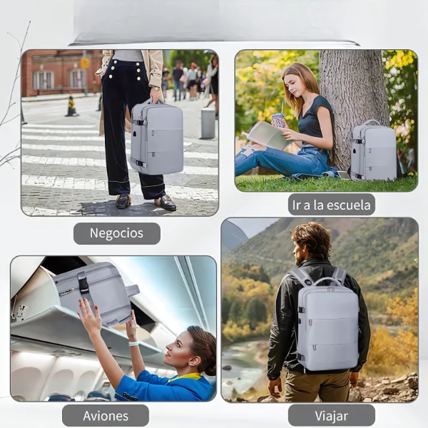 Mochila de Viaje Aprobada para Avión