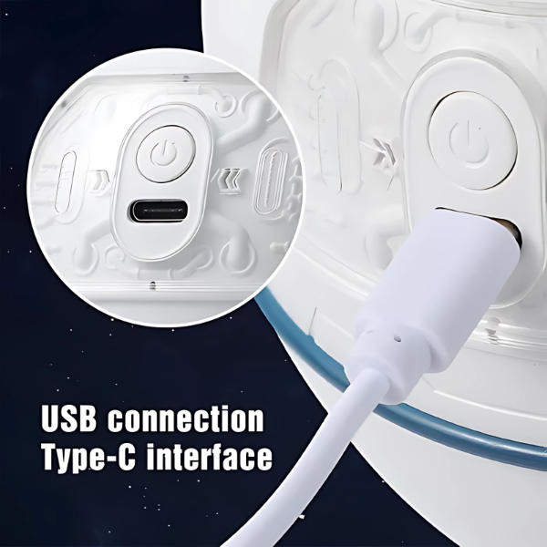 Humidificador De Aire Con Forma De Cápsula Espacial