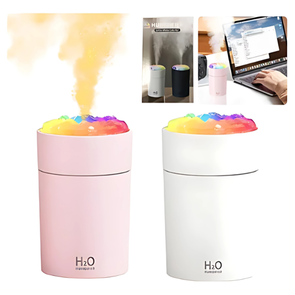 Humidificador para auto USB Con Luz RGB