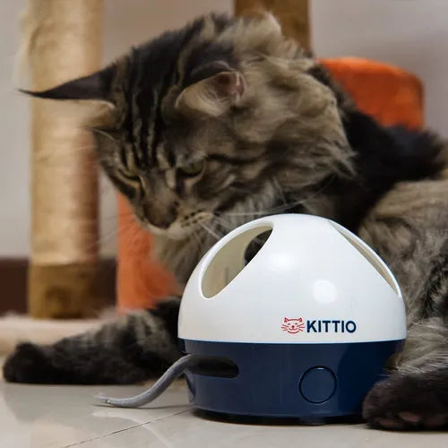 Ratita de Juguete con Cola Móvil para Gatos