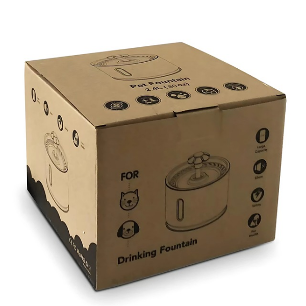 Bebedero Automático para Gatos y Perros – 2.4L