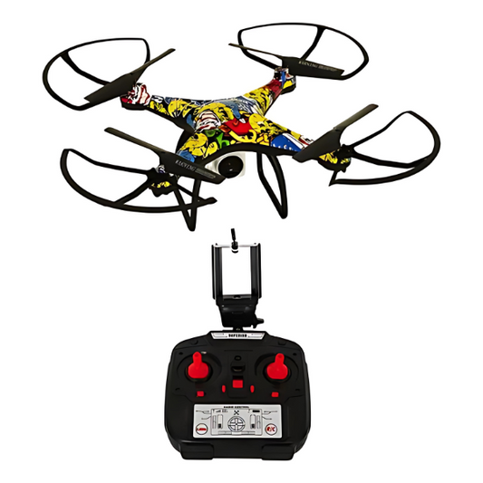 Drone D11hw Pro Con Cámara + Protector De Helices