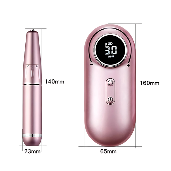 Torno Pulidor de Uñas Inalámbrico Profesional – 30.000 RPM