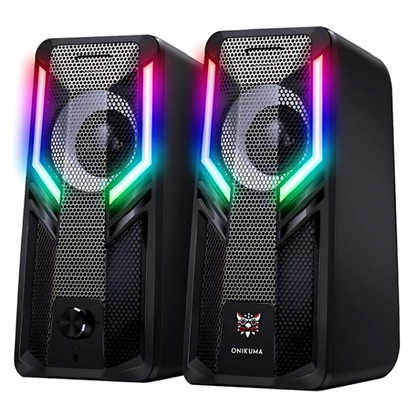 Parlantes Gamer Onikuma G6 RGB