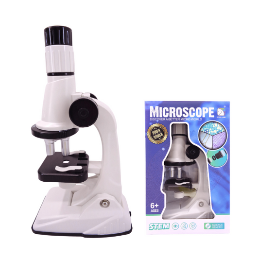 Microscopio Educacional Y Kit De Accesorios Science Horse