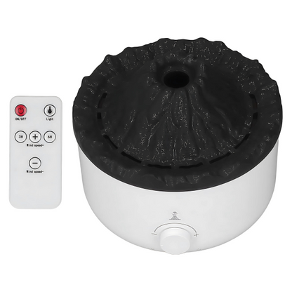 Humidificador Difusor de Aromas con Iluminación Volcánica
