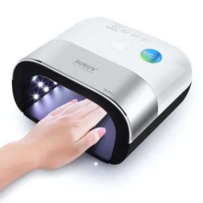 Lámpara Profesional SUN3 LED/UV para Uñas – Curado Rápido, Seguro e Inteligente