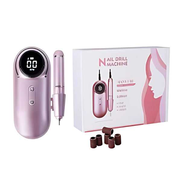 Torno Pulidor de Uñas Inalámbrico Profesional – 30.000 RPM