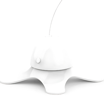 Juguete Automático para Gatos con Mariposa Giratoria 360°