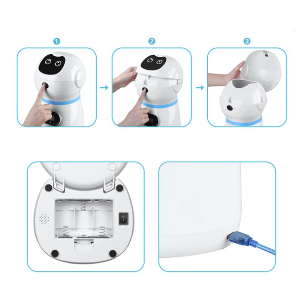 Robot Dispensador de Alimento para Perros y Gatos