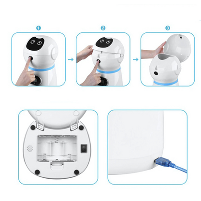 Robot Dispensador de Alimento para Perros y Gatos