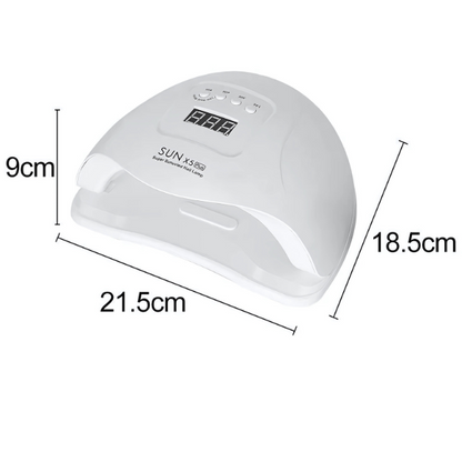 Lámpara SUNUV X5Plus UV/LED para Uñas – 80W de Potencia Profesional con 36 LEDs