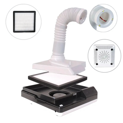 Aspiradora de Partículas con Luz LED – Uso en Podología y Manicure