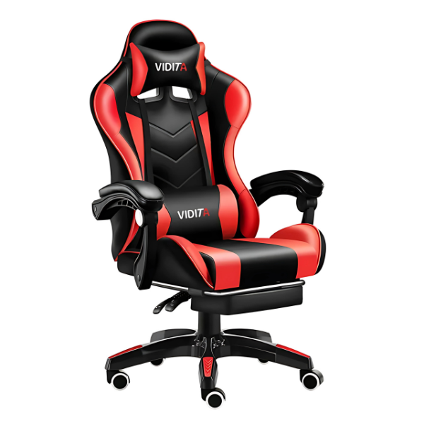 Silla Gamer Profesional GX2000 con Reposapiés