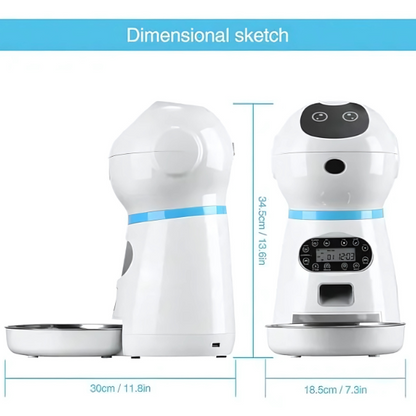 Robot Dispensador de Alimento para Perros y Gatos