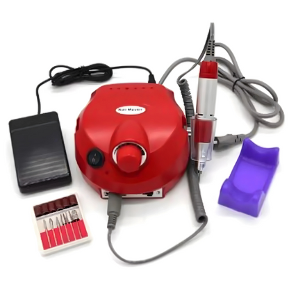 Torno Profesional para Uñas – Kit de Taladro Eléctrico Multifuncional