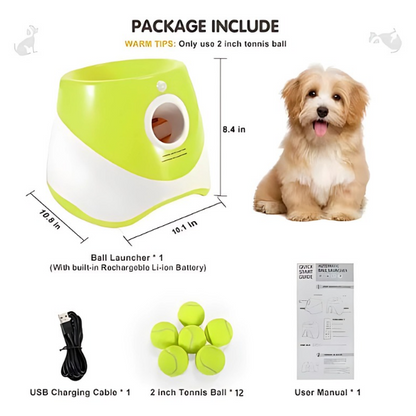 Juguete Inteligente para Perros – Lanzador Automático de Pelotas